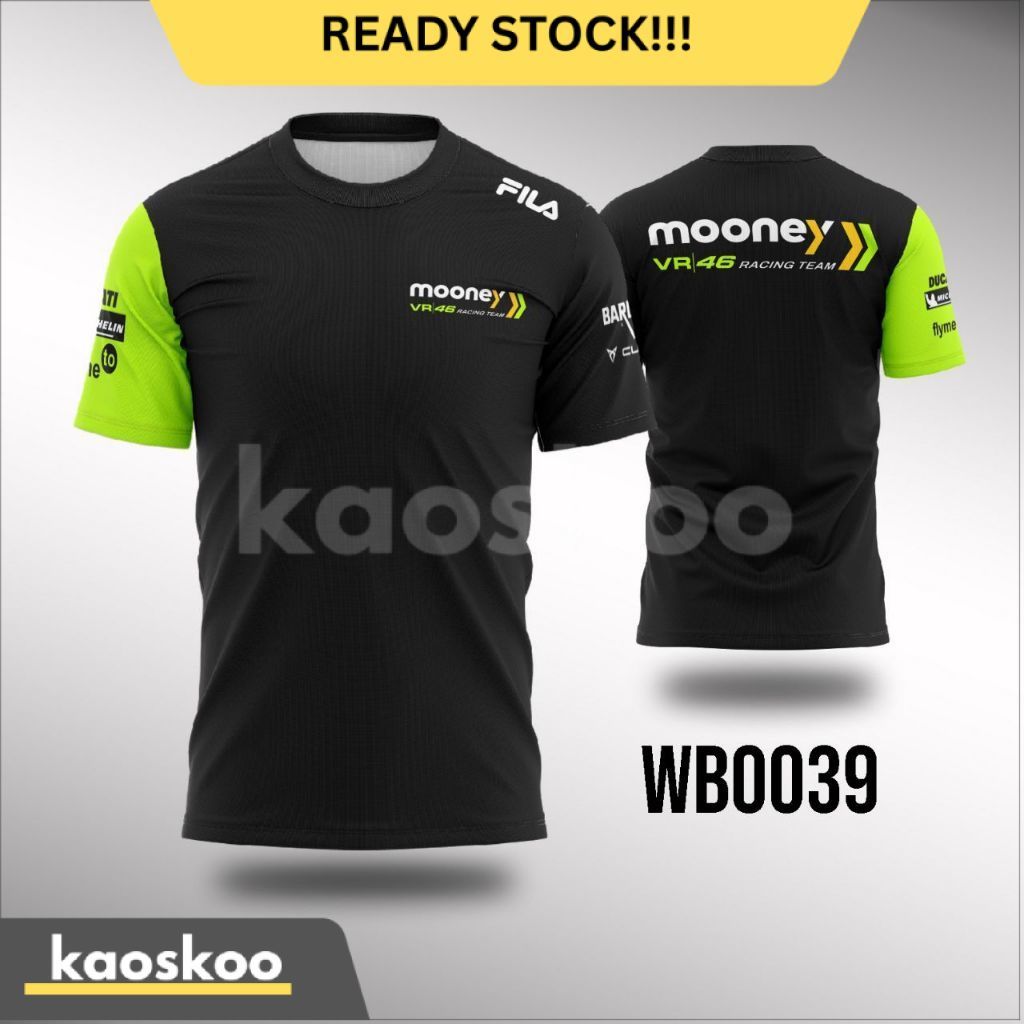 Kaos Jersey MotoGP Team Mooney VR46