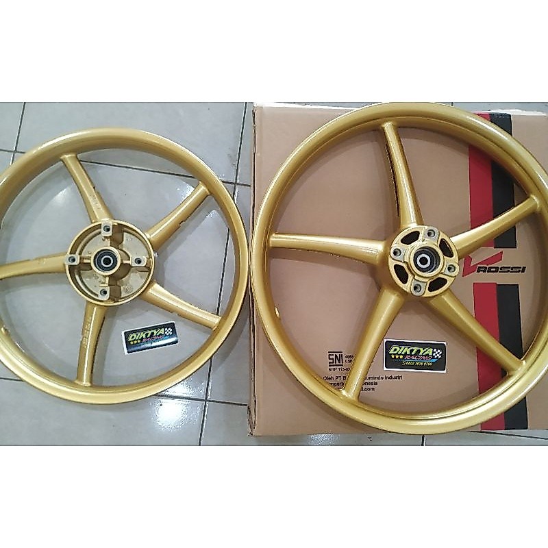 Velg V-rossi Copy Rcb Buat Jupiter MX New,MX King Uk 1.60 Rata.