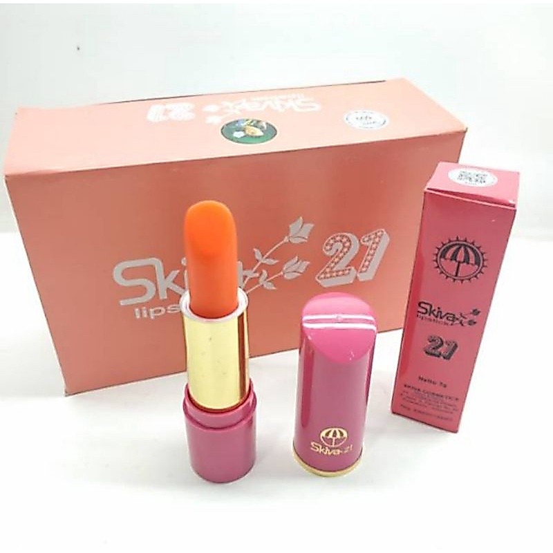 Lipstick Skiva/Lipstick Angin/Lipstick Skiva Angin/Lipstick Skiva Orange No. 500