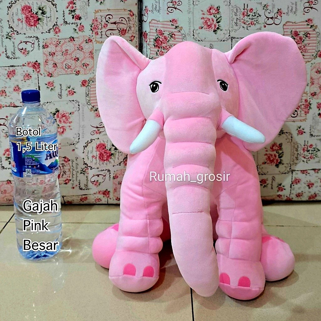 Boneka Gajah Elephant Lucu Gajah Lucu Boneka Binatang Gajah Boneka Hen     Berkualitas