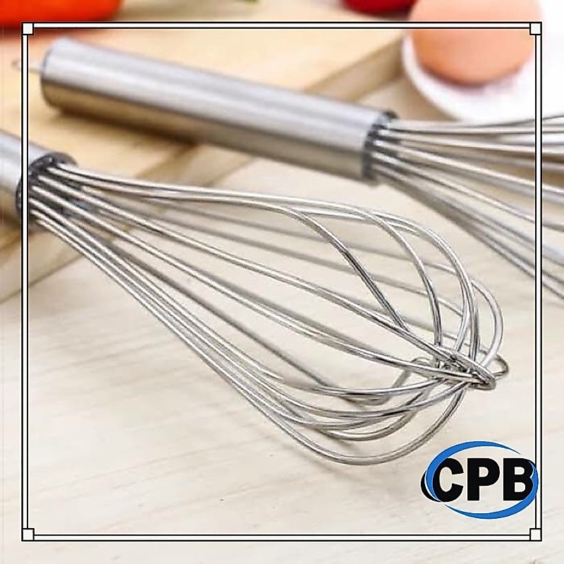 PENGOCOK TELUR STAINLESS ANTI KARAT / KOCOKAN TELUR / HAND MIXER / PENGADUK ADONAN