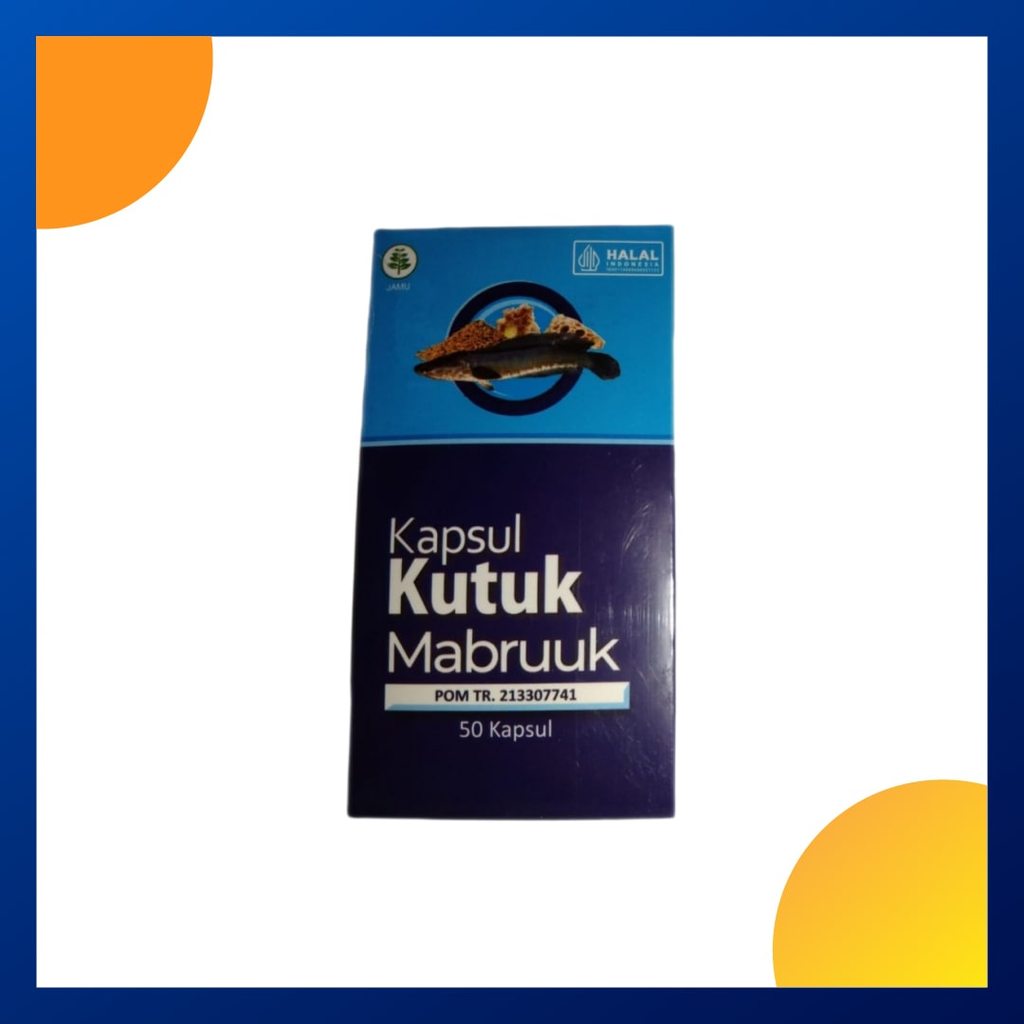 Kapsul Kutuk Mabruuk Box 50 Kapsul