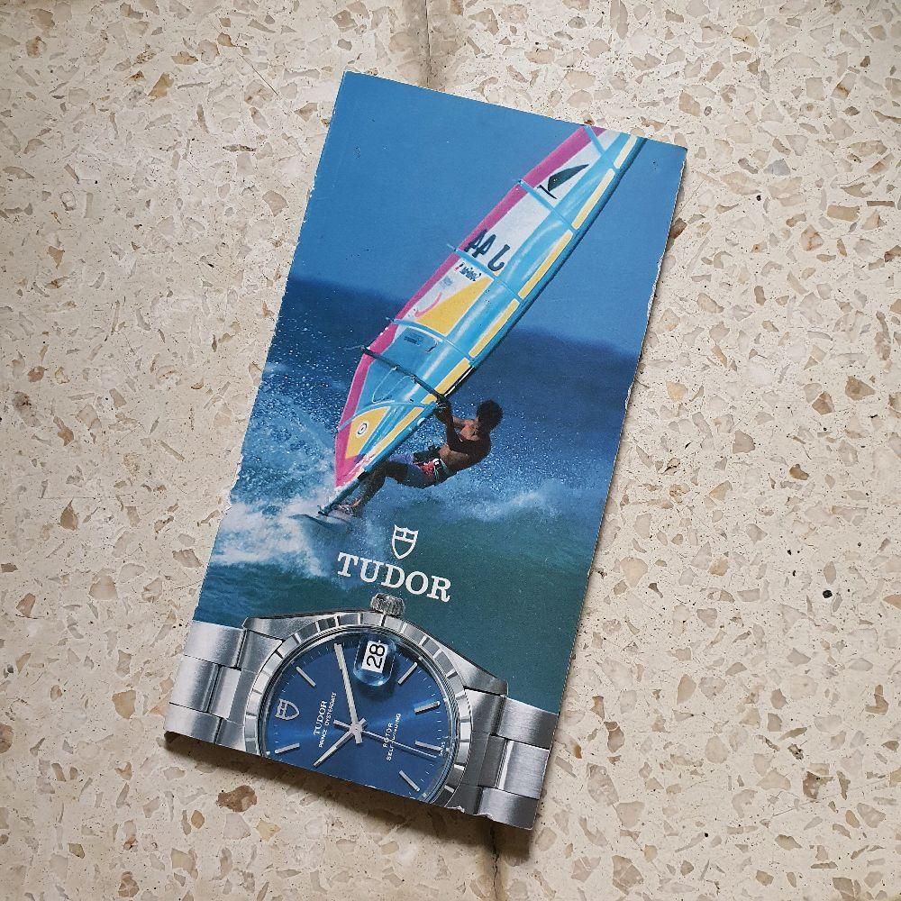booklet lawas jam tangan tudor brosur katalog bekas