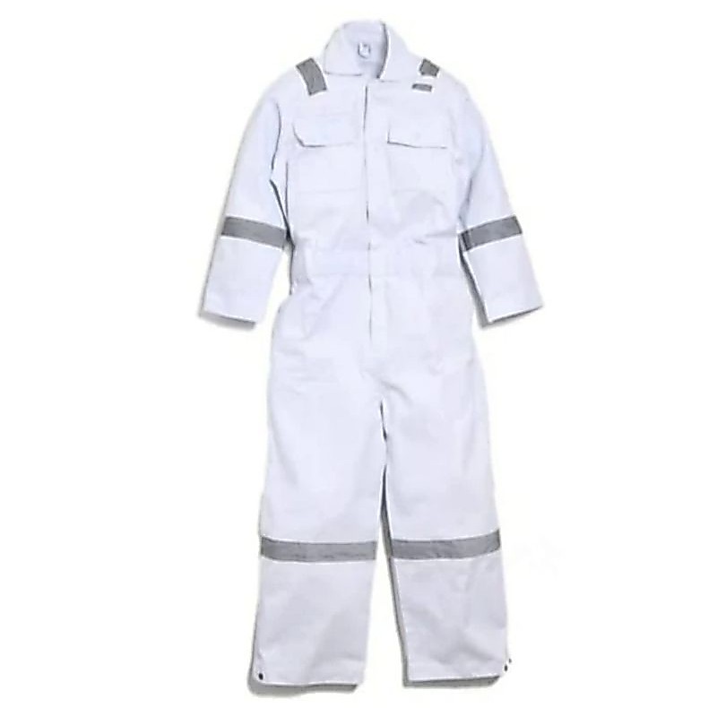 Coverall Putih / Warepack Putih /Baju Safety Kerja Putih / Wearpack