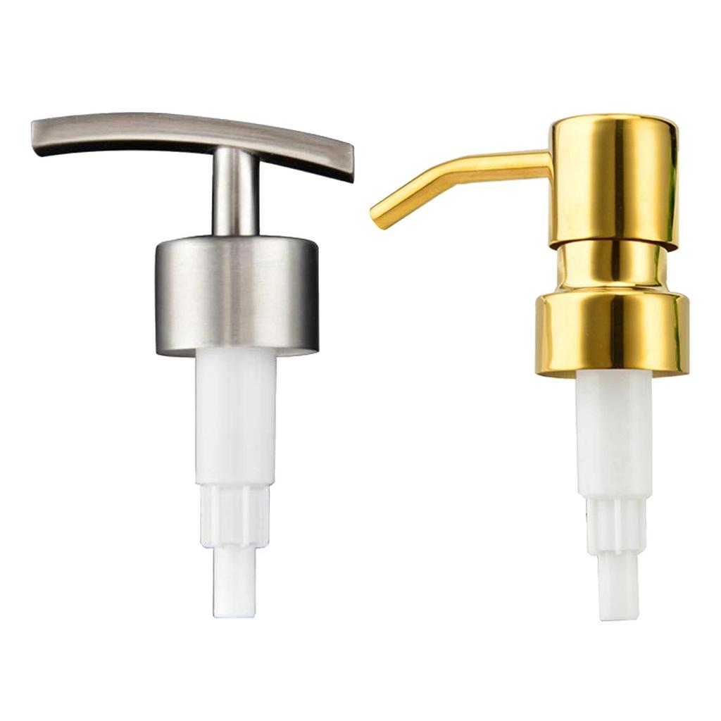 Stainless Steel Soap spenser Pump Head Replacement Spare Parts for Standard Liquid Soap Pump spenser