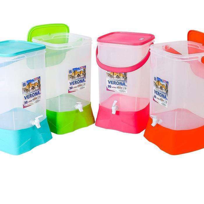 dispenser kran air minum plastik verona 20 liter