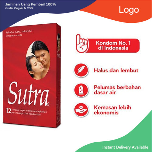 Ready Stock  Sutra Kondom Merah Classic Isi 12   *DA Privasi Aman [Bisa Cod]