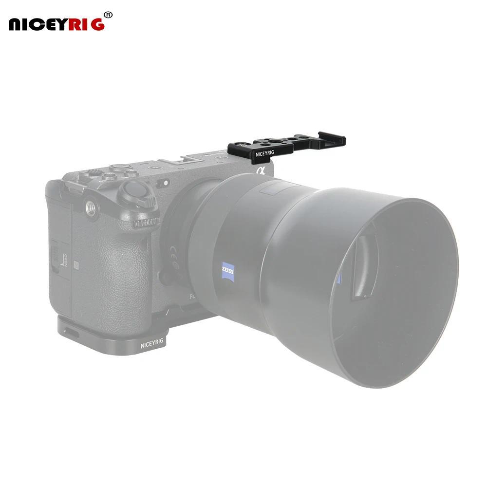 Niceyrig Top Plate with Cold Shoe Mount for Sony FX3 Camera