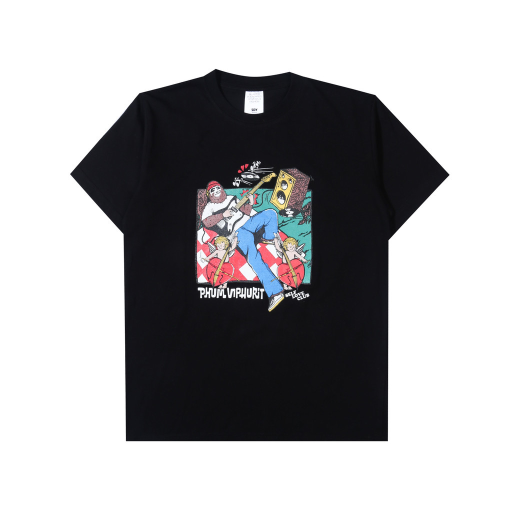 HOT Phum Viphurit - Valentine - T-shirt - Black