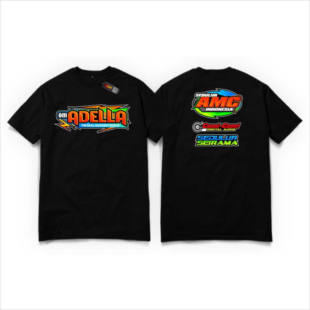 Sale Hot Fashion Cotton Adella AMC Cumi Cumi Katun Distro Soundbalapblitar Baju T-Shirt