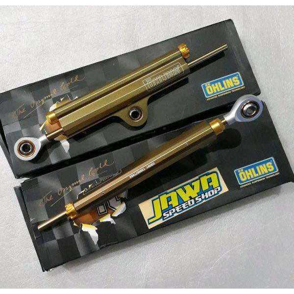 Stabilizer ninja rx king mio beat vario fu vixion Stering damper STABILIZER STANG OHLINS LASER GOLD 