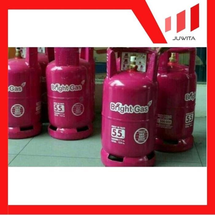 Tabung Gas 5 Kg + isi Bright Gas - Murah
