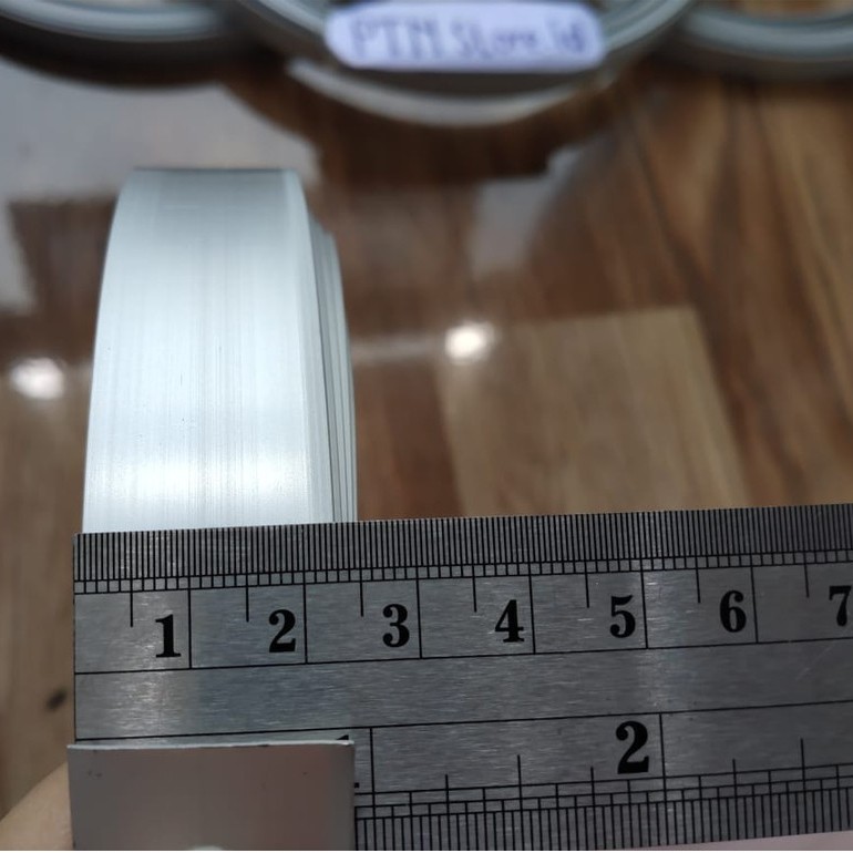 New PLAT STRIP ALUMINIUM 1" (2,5 CM) SILVER CA