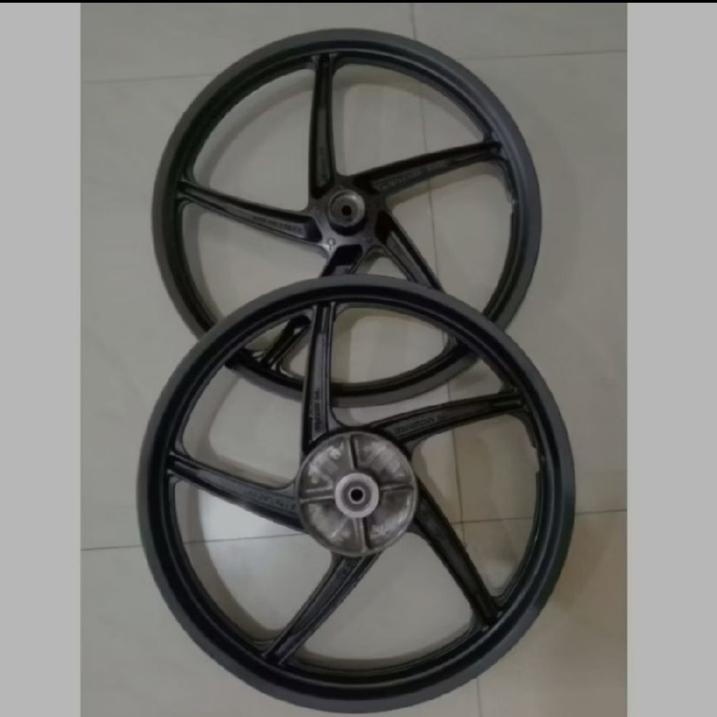 ( COD ) ( HARGA SEPASANG ) velg zigen falcon palang 5 standar kirana / supra x/ kharisma / supra x o