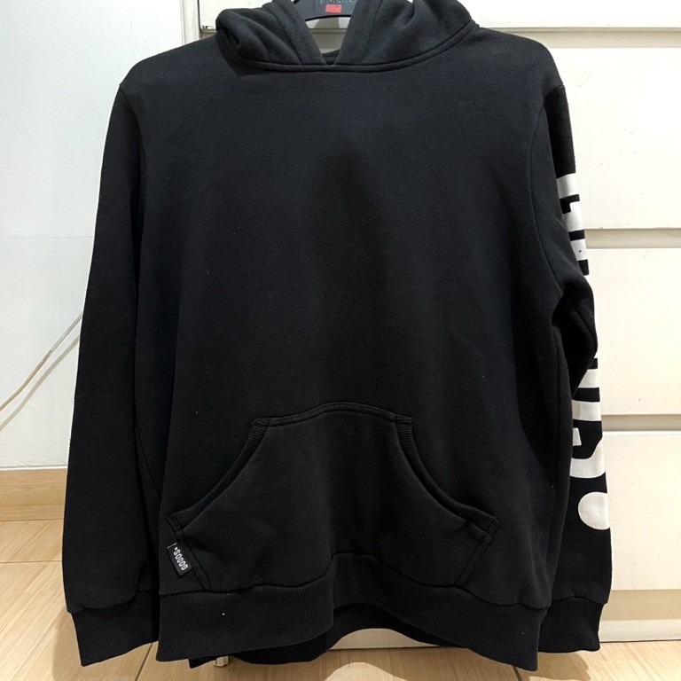 The Goods Dept Black Oversize Hoodie
