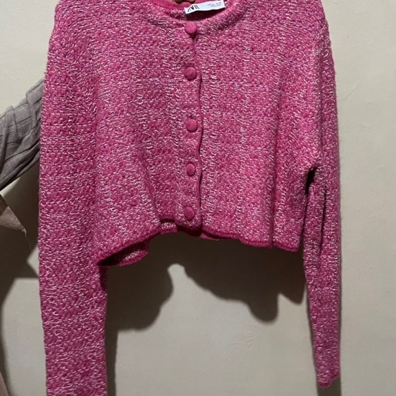 PRELOVED CARDIGAN TWEED ZARA