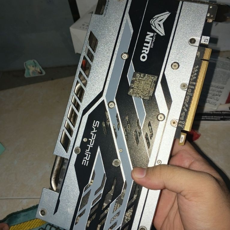 RX580 4Gb Gddr5 Shappire Nitro + Plus Second