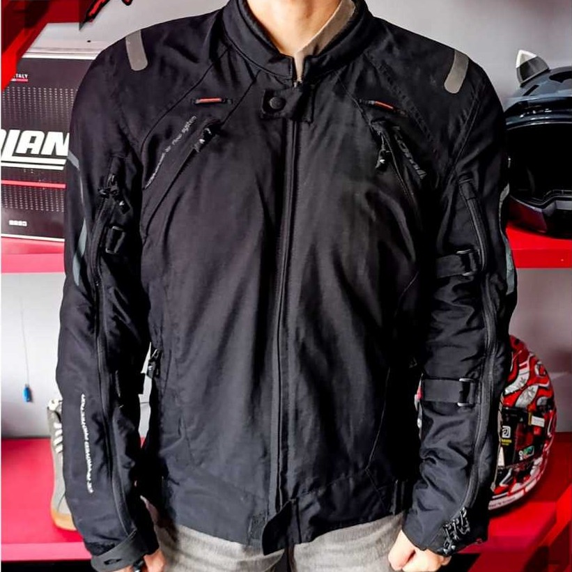 Komine JK 108 Goretex Mesh Black Jacket Original Second Bekas 2ND RCX
