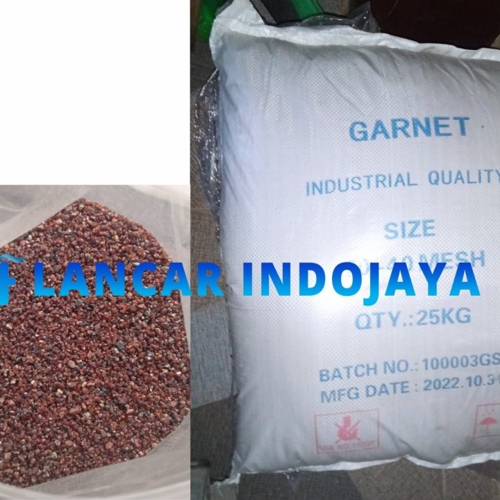 Ada Stok Garnet - Pasir Grant - Pasir Garnet - Garnet Sand - SandBlasting 25kg