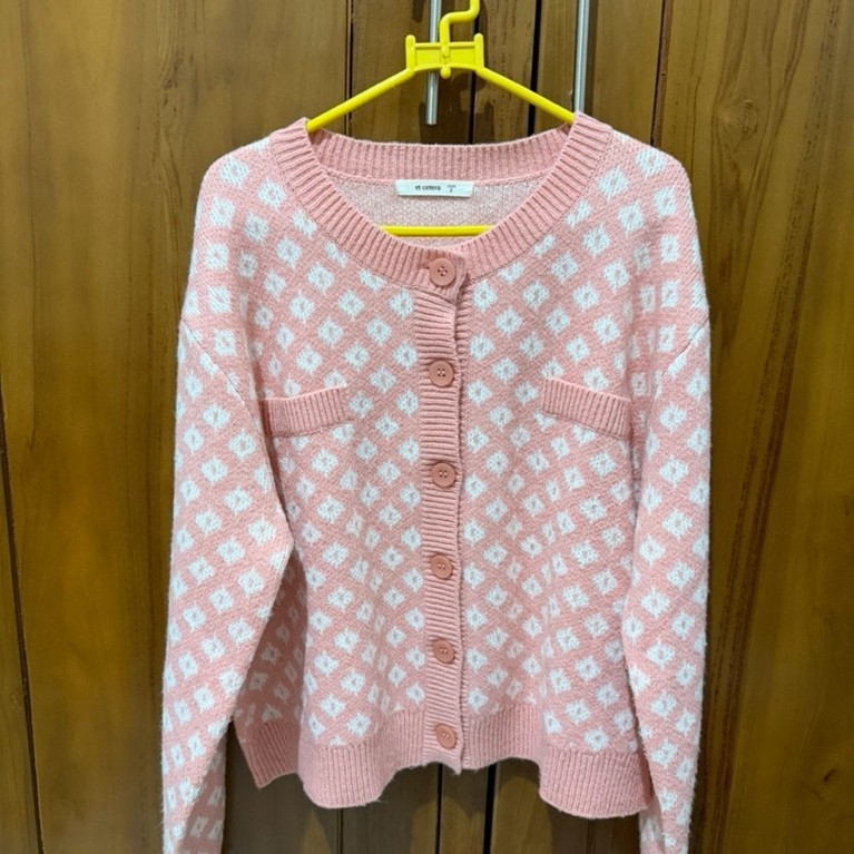 Et Cetera Cardigan Pink