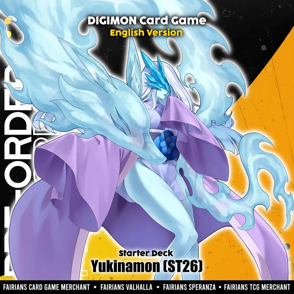 Digimon TCG EN Sealed Starter Deck Yukinamon English ST26