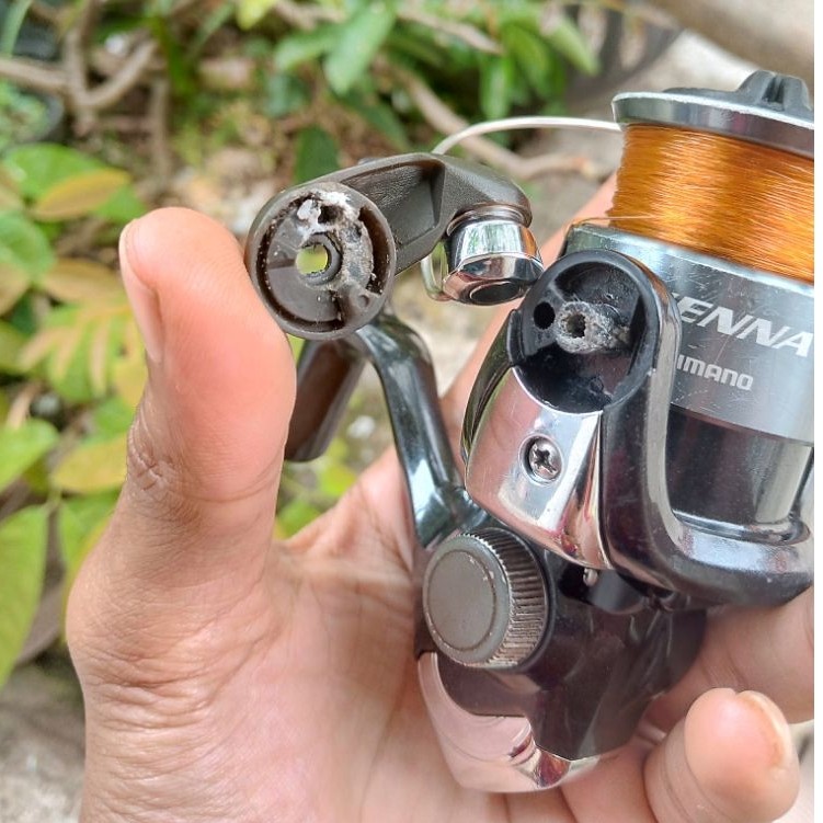 shimano Sienna 1000 FE minus jebol bail arm