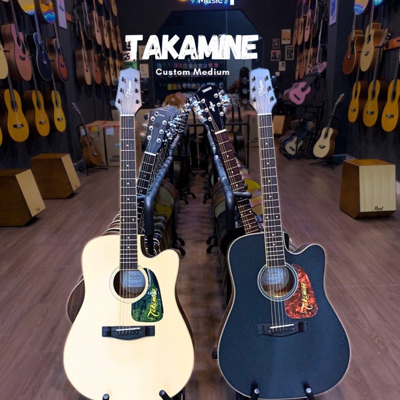 Gitar Akustik Takamine Custom Medium