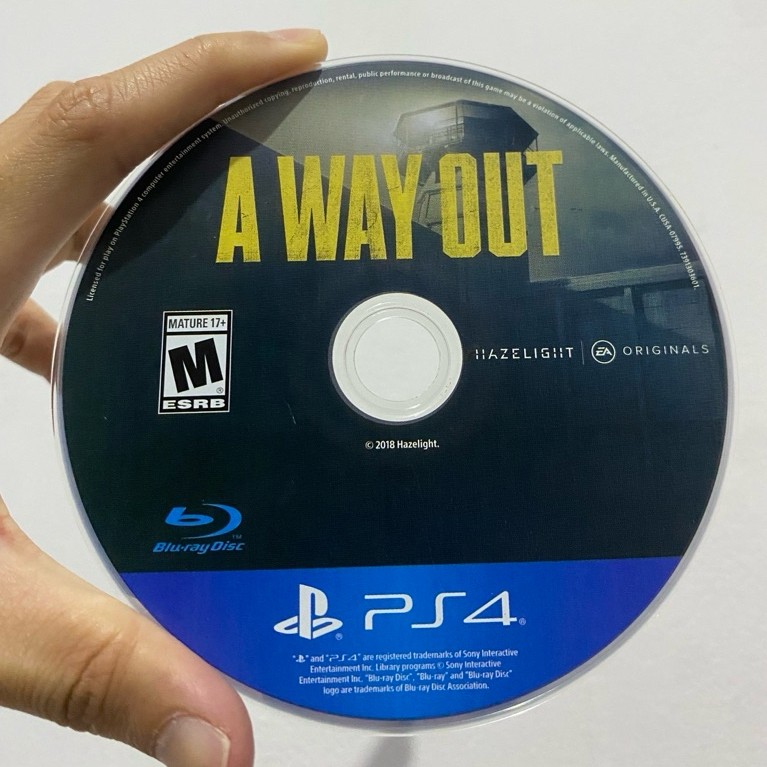 Kaset BD PS4 A Way Out