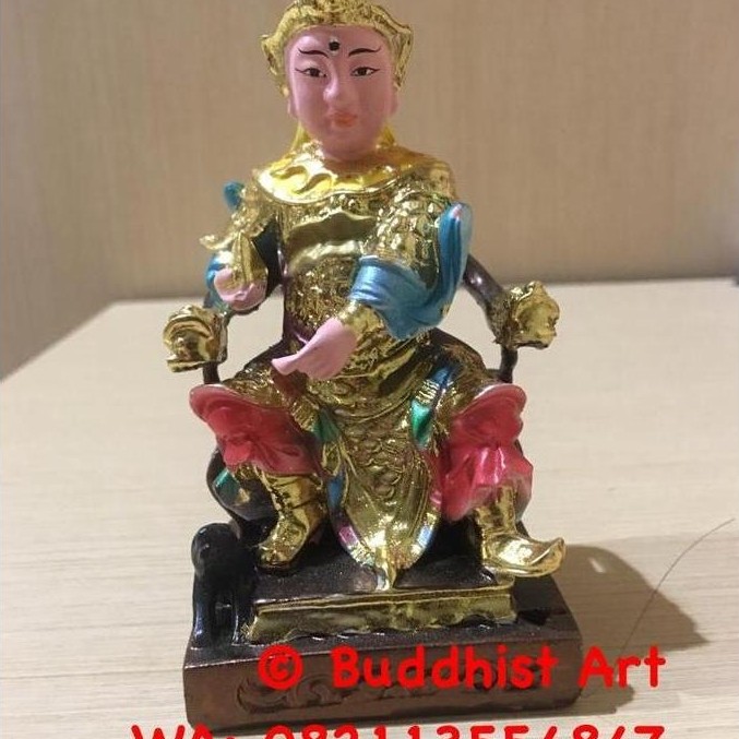 Patung Dewa Erlang Shen Er Lang Shen 4 inch