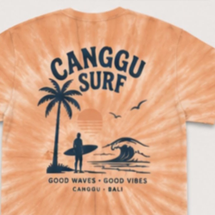 Kaos Tie Dye Sunset Trip Bali