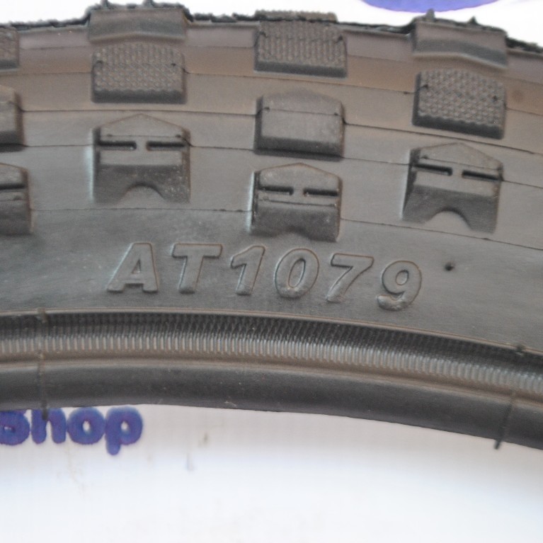 Ban Luar Sepeda Atlantis 24 X 2.125 / 2.30 Type AT 1079 Hitam Medium Block Sepeda Gunung MTB Mini CT