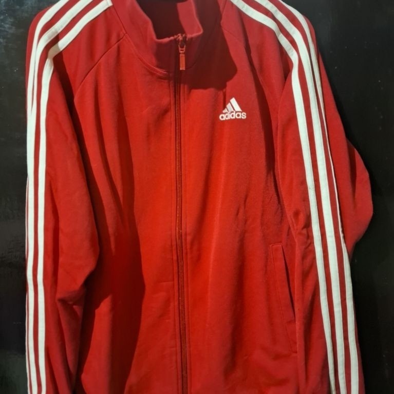 Tracktop Adidas balok merah second *