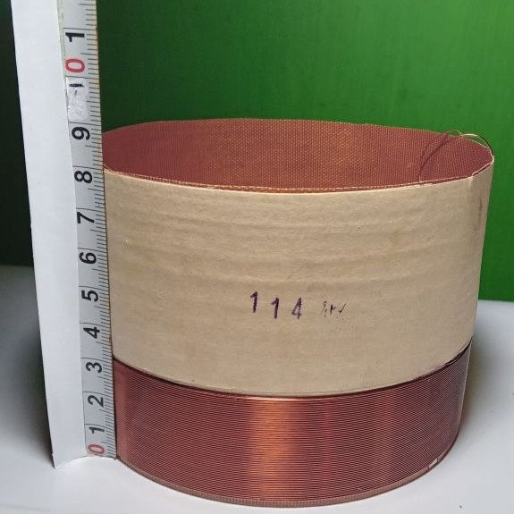 beyma G550. coil 114 mm. bahan fiber