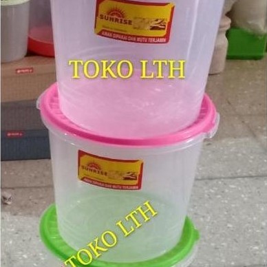 Bebasaja- Toples Plastik 5 Ltr Murah / Sealware Keler Peyek Kue Kerupuk Jumbo