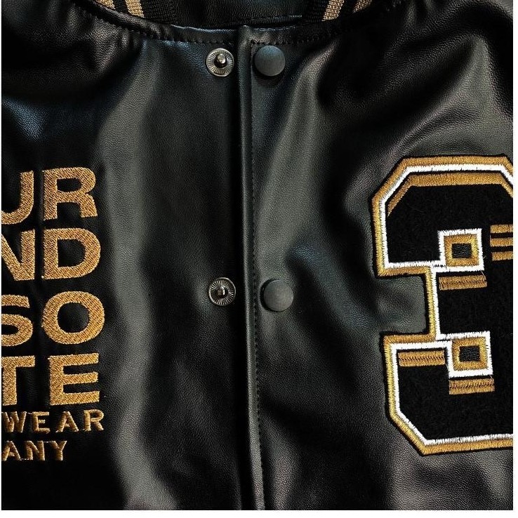 TERBARU X URBAND ABSOLUTE JAKET VARSITY LEATHER SINTETIS A505