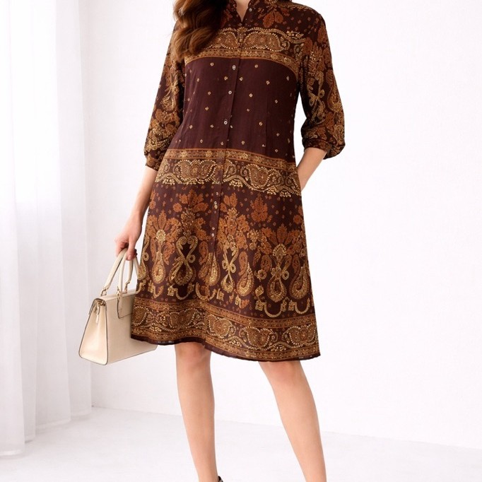 Masayu Batik - Tunik Batik Wanita Songket Palembang