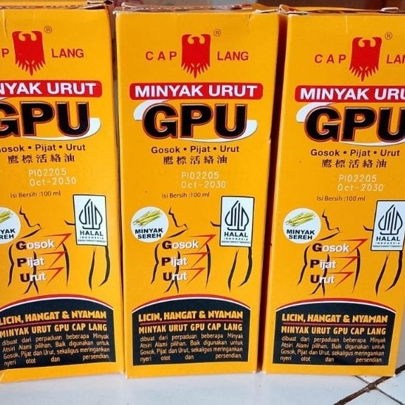 Minyak Urut GPU 100ml