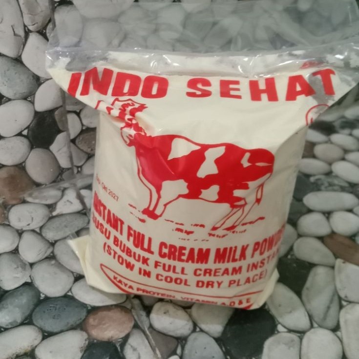 susu indo sehat full cream coklat dan vanilla