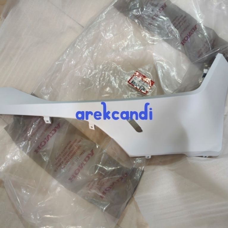 cover body bawah samping lantai pcx 160 2026 putih doff ori original ahm