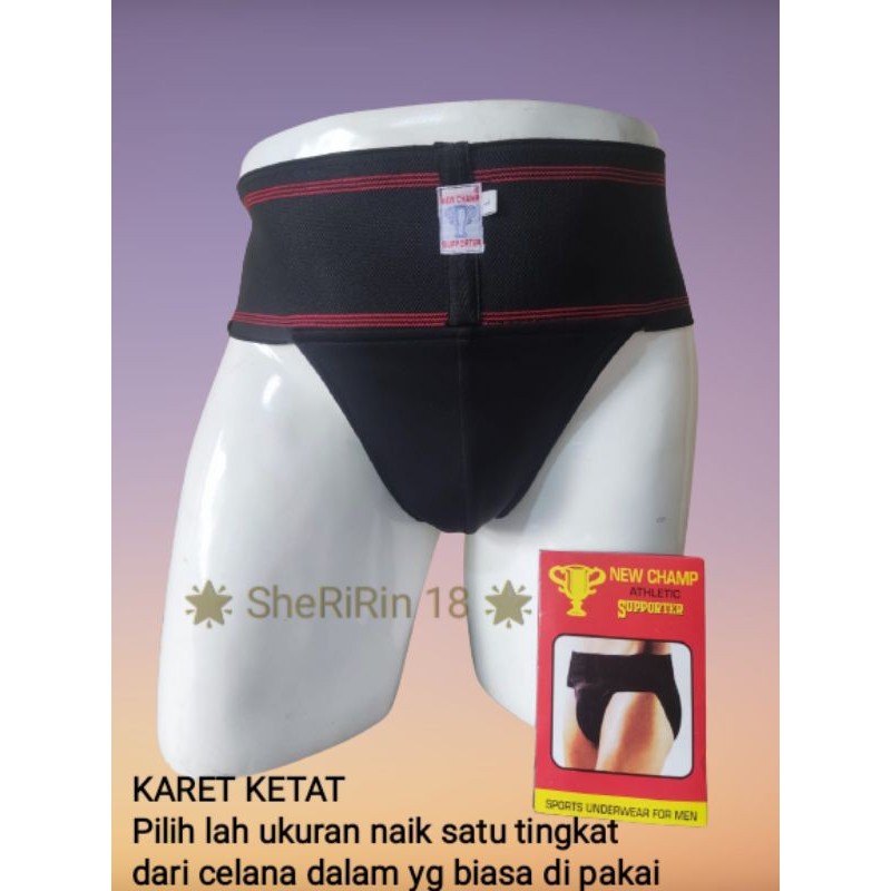 [PROMO] FULL BRIEF SUPORTER CELANA HERNIA PENCEGAH TURUN BERO / VARIKOKEL / TERAPI KESEHATAN / PRIA 