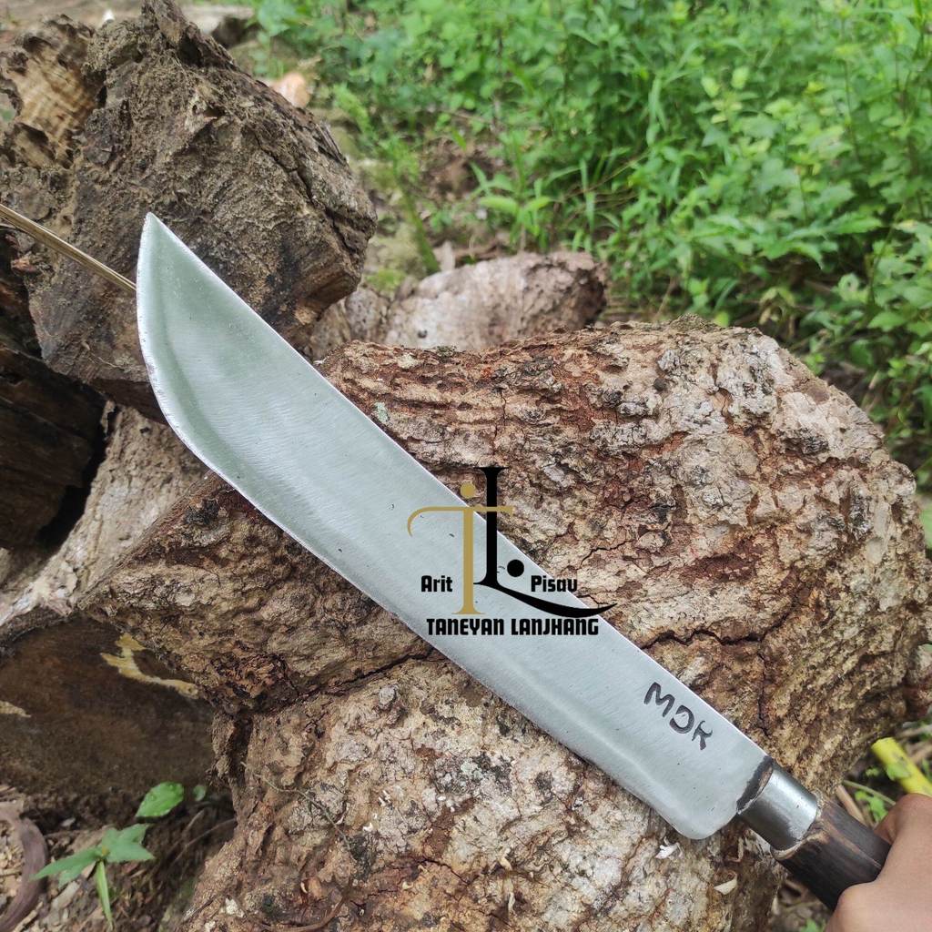 Parang Panjang Baja Per Asli Madura Ukuran 47 Cm Golok Baja Per Super 57 Cm / Golok Pemotong Daging