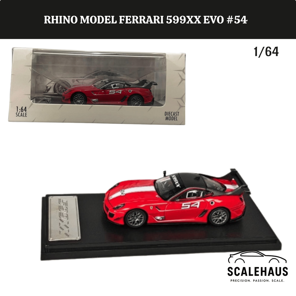 Rhino Model 1/64 Ferrari 599XX Evo #54