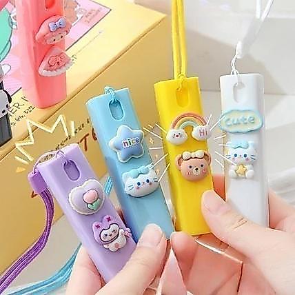 100% Aman Lulaby - Botol Spray Parfum Mini Travel Wadah Handsanitizer 10Ml Model Sanrio Lucu