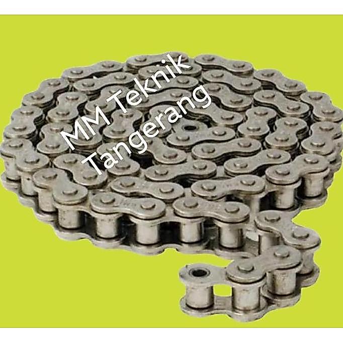 Rantai RS 08 B Roller Chain Single MSK NIS 08 B RS RS08 B RS-08 B 08 Bx1 08 B-1 RS 08 B-1R 08 B-1 Si