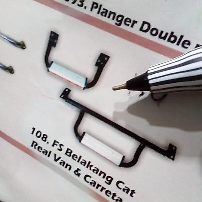 tanduk belakang injakan kaki suzuki Carry futura relevan all tipe