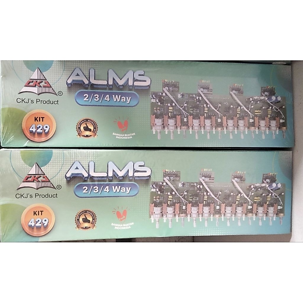 Kit dan box kosong Crossover ALMS 2/3/4 way CKJ/kit 429