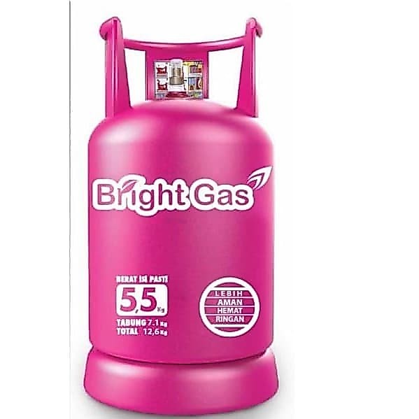 KHUSUS INSTAN Tabung Gas + isi LPG 5.5kg