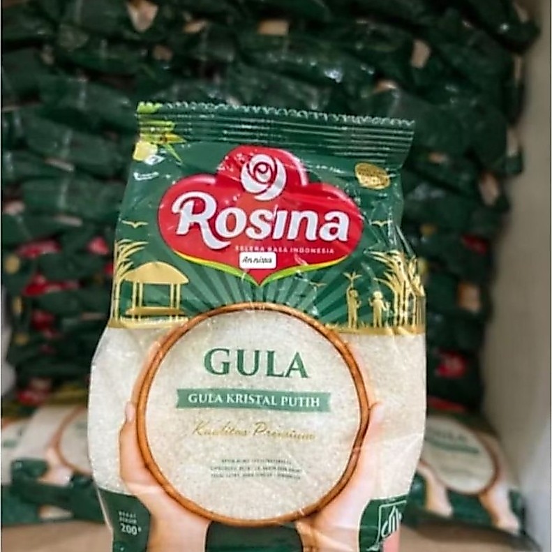 Gulaku gula Rosina 200 Gram - gula pasir putih Berkualitas, Praktis, Higienis