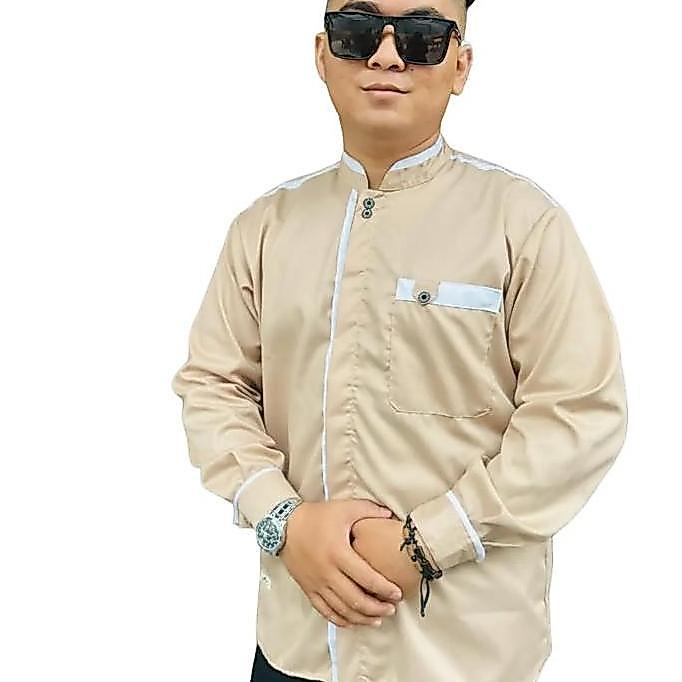 Best Seller Koko Kurta Pakistan Bahan Toyobo Premium Lengan Panjang, Koko Pria Muslim Dewasa Fashion