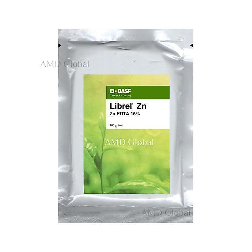 Pupuk Mikro Librel Zinc Zn EDTA Chelate 15% BASF 100 Gram